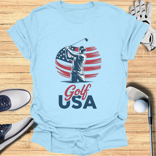 Golf USA T-Shirt - Funny Golf Tee by Swing Epic