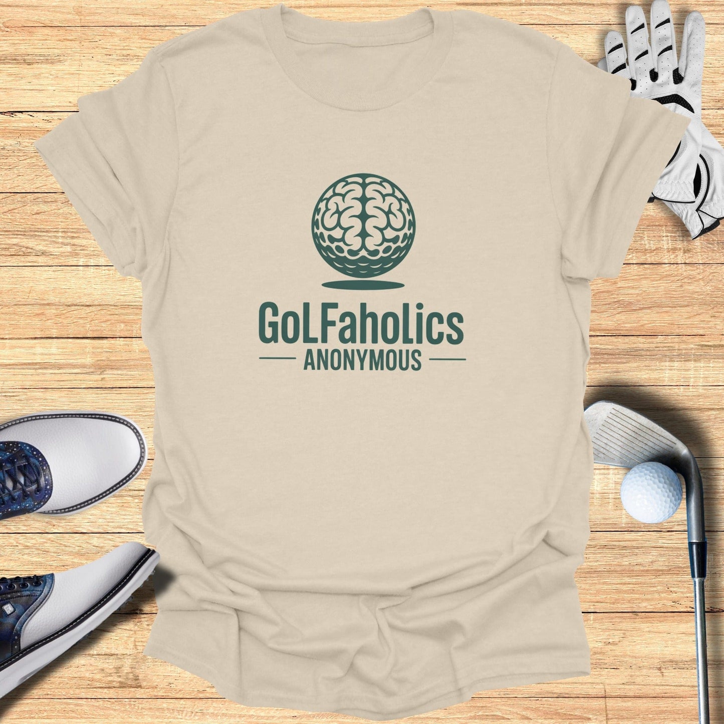 Golfaholics Anonymous T-Shirt - Funny Golf Tee by Swing Epic
