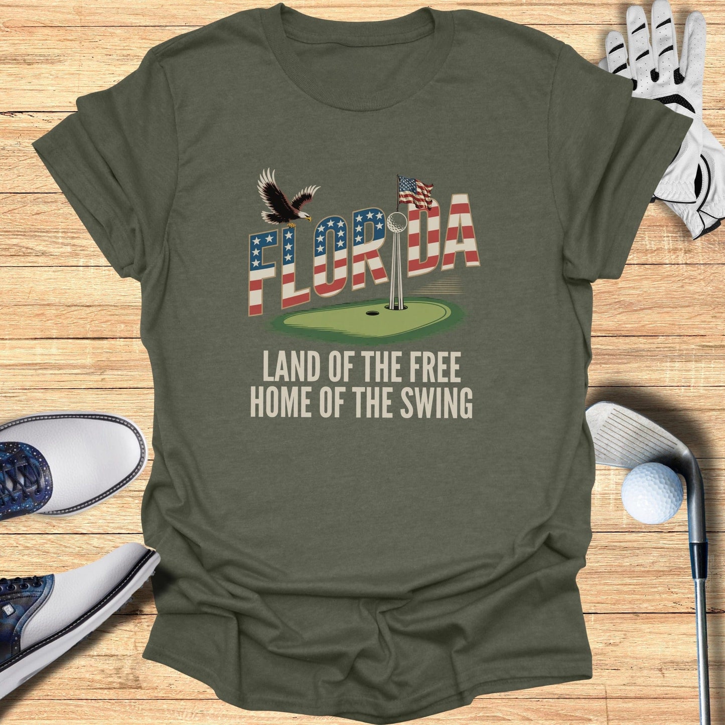 Florida Golf T-Shirt - Funny Golf Tee by Swing Epic