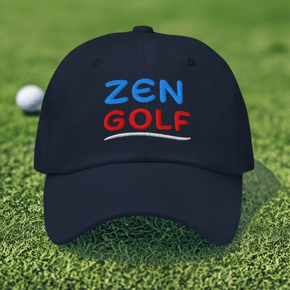 Zen Golf Embroidered Golf Cap - Funny Golf Tee by Swing Epic