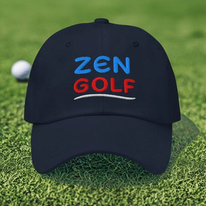 Zen Golf Embroidered Golf Cap - Funny Golf Tee by Swing Epic