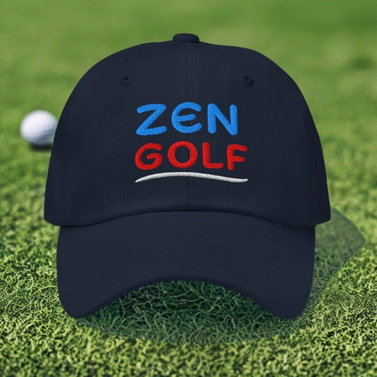 Zen Golf Embroidered Golf Cap - Funny Golf Tee by Swing Epic