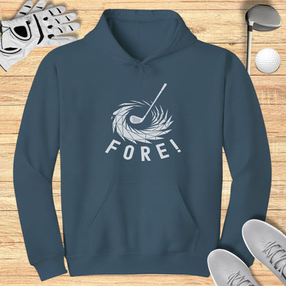 Fore Golf Themed Hoodie