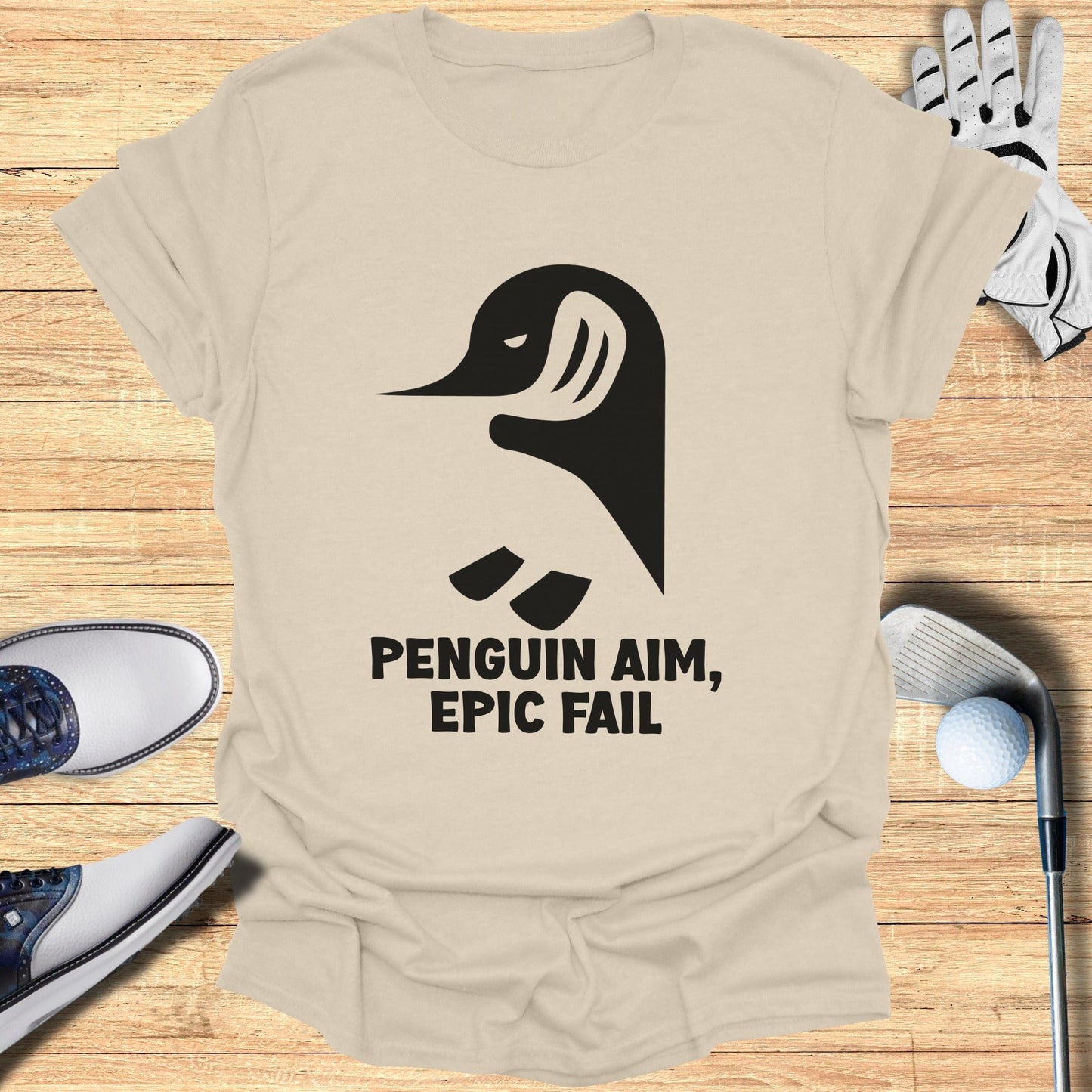 Penguin Aim Epic Fail Graphic Tee