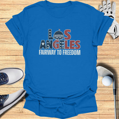 Los Angeles Golf T-Shirt - Funny Golf Tee by Swing Epic