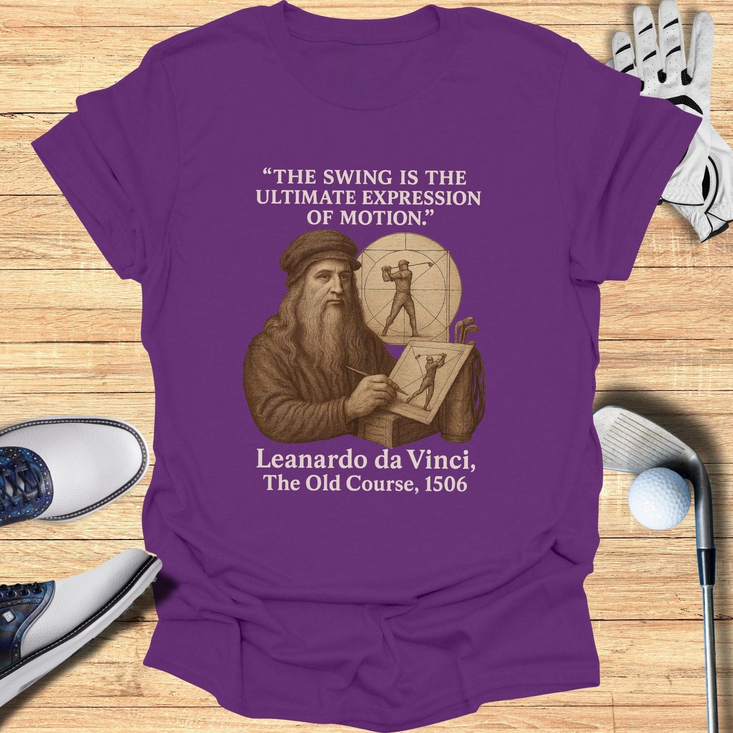 The Swing Is The Ultimate Expression T-Shirt - Funny Golf Tee by Swing Epic