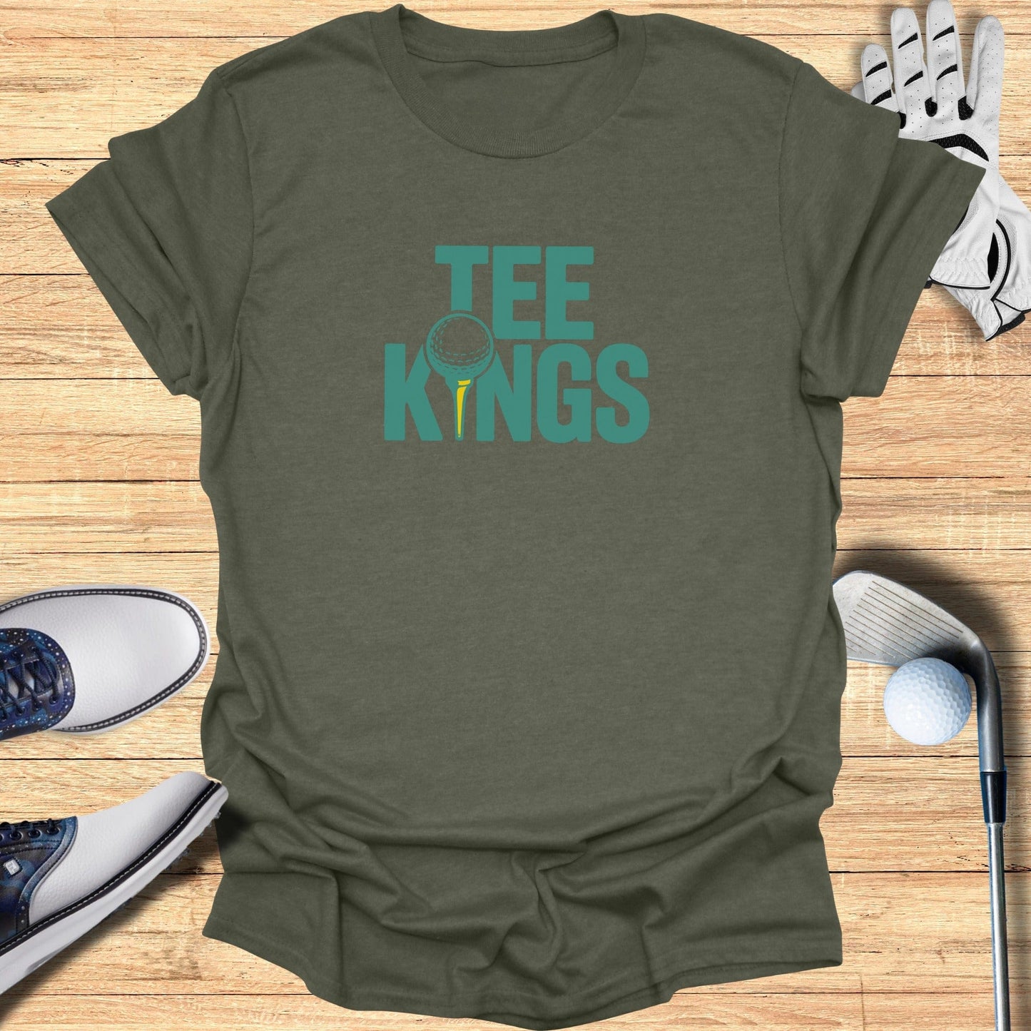 Tee Kings T-Shirt - Funny Golf Tee by Swing Epic