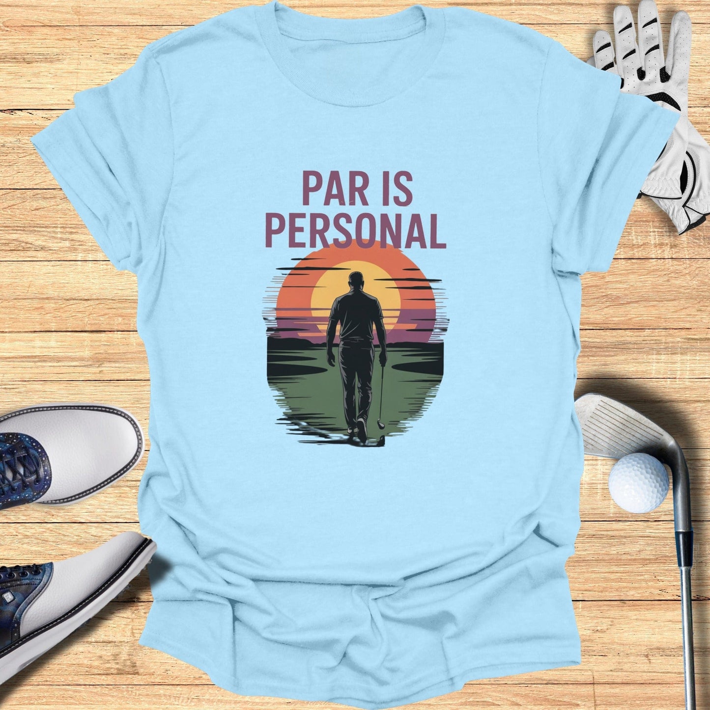 Par Is Personal T-Shirt - Funny Golf Tee by Swing Epic