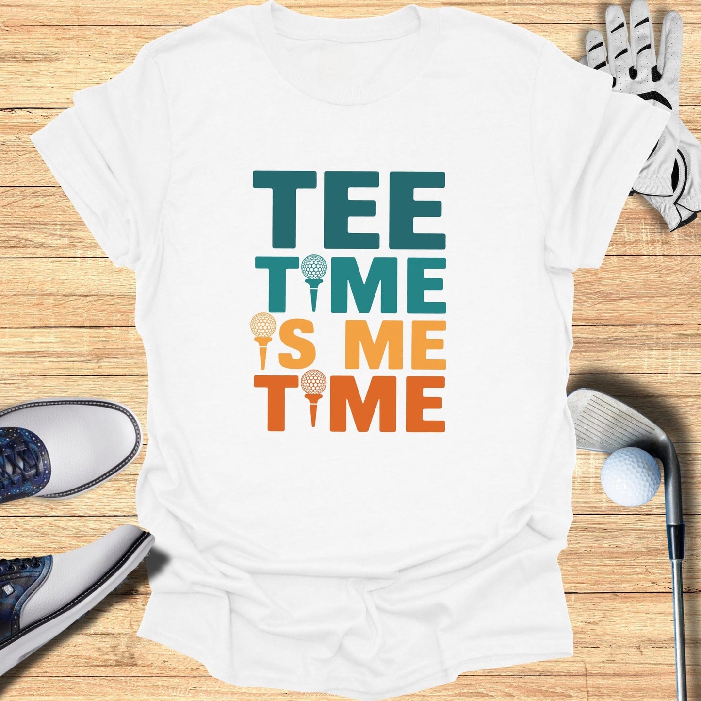 Tee Time Is Me Time T-Shirt - Funny Golf Tee by Swing Epic