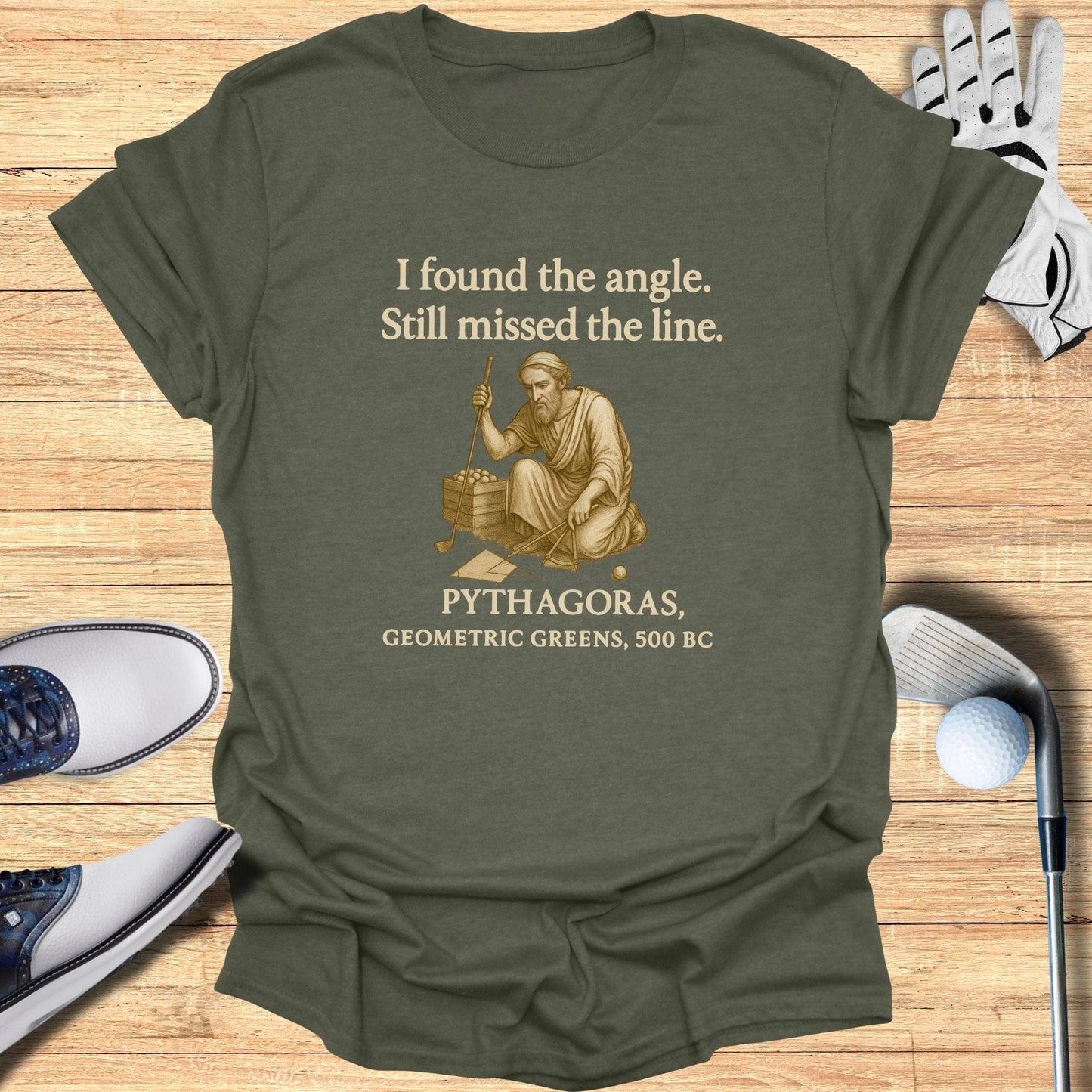 I Found The Angle T-Shirt - Funny Golf Tee by Swing Epic
