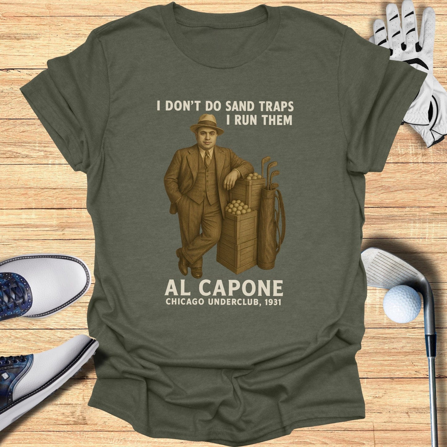 I Don't Do Sand Traps T-Shirt - Funny Golf Tee by Swing Epic
