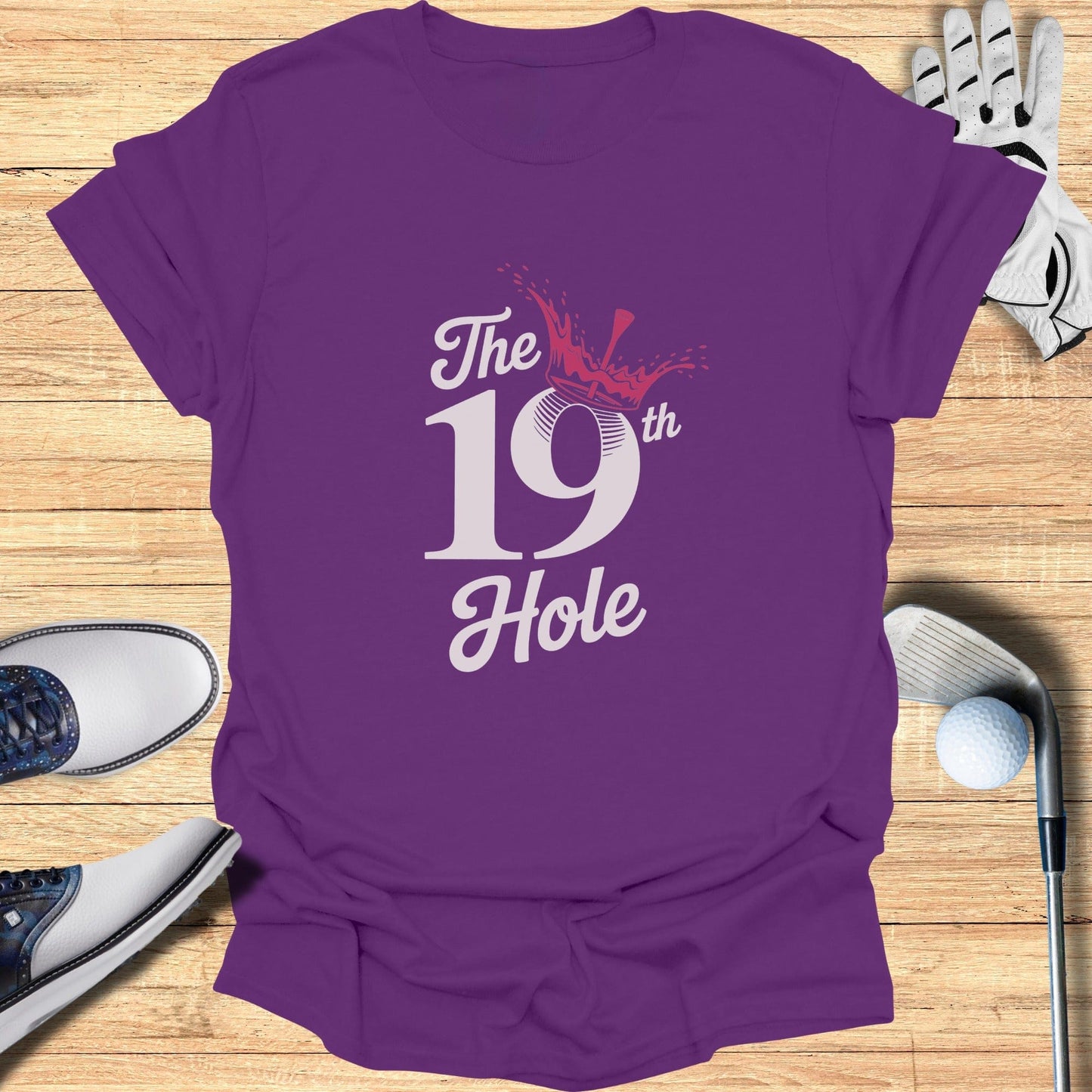 The 19th Hole T-Shirt - Funny Golf Tee by Swing Epic
