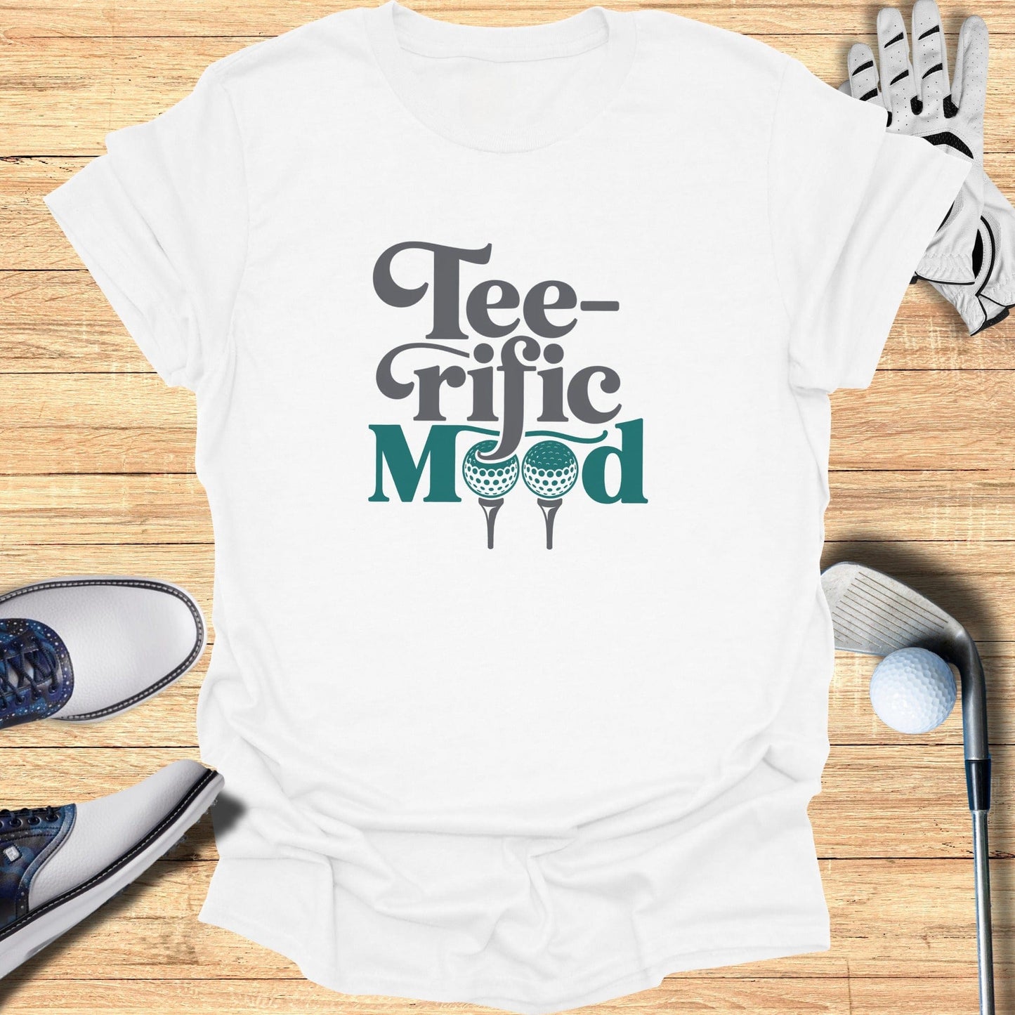 Tee-riffic Mood T-Shirt - Funny Golf Tee by Swing Epic