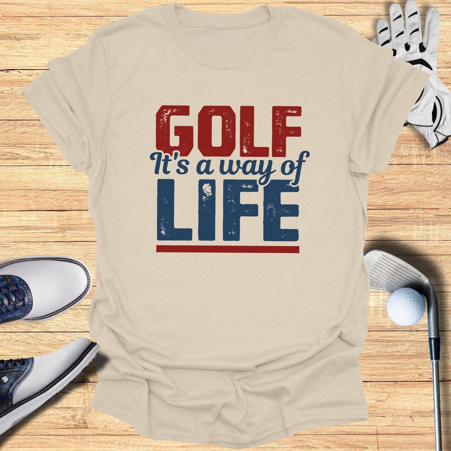 Golf It's a Way of Life T-Shirt - Funny Golf Tee by Swing Epic