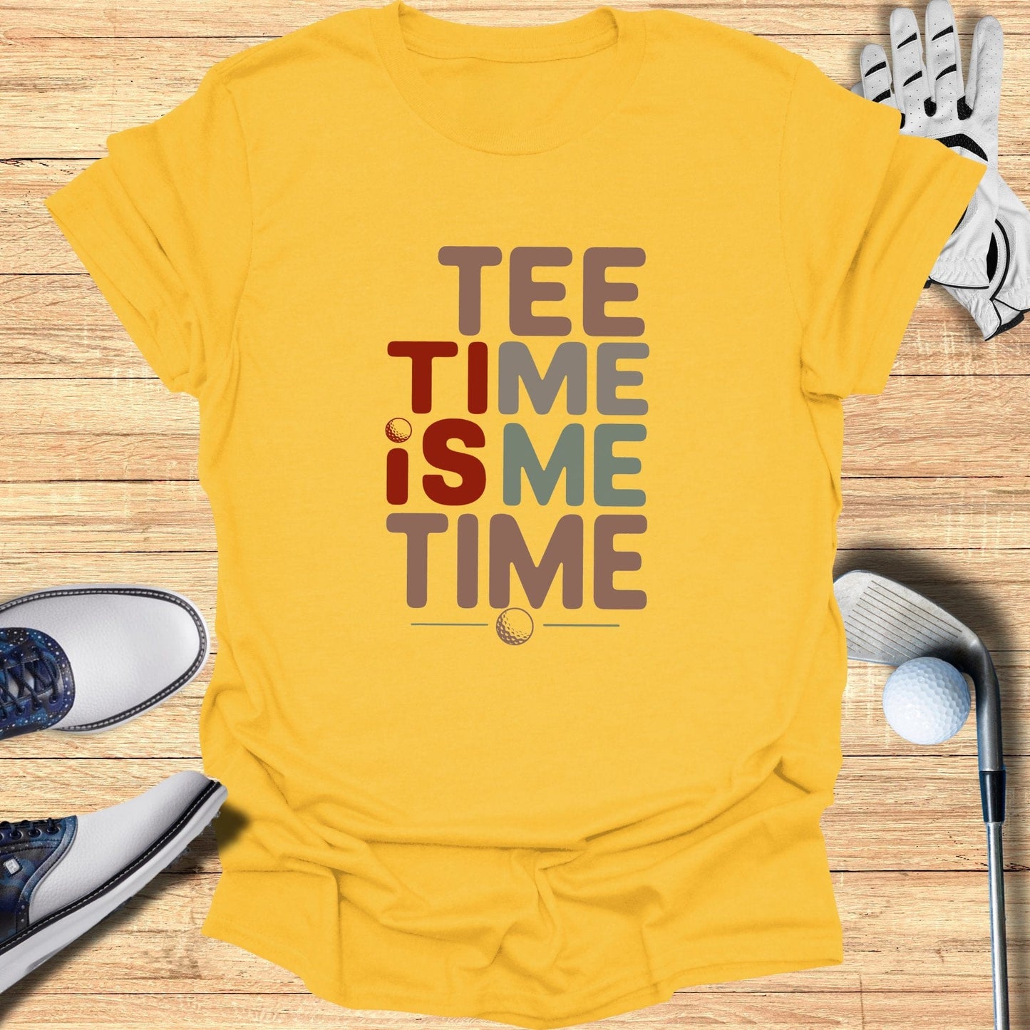 Tee Time Is Me Time T-Shirt - Funny Golf Tee by Swing Epic