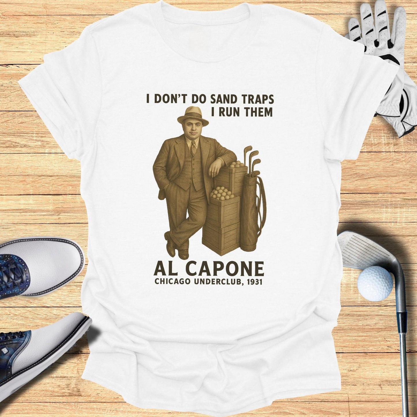 I Don't Do Sand Traps T-Shirt - Funny Golf Tee by Swing Epic