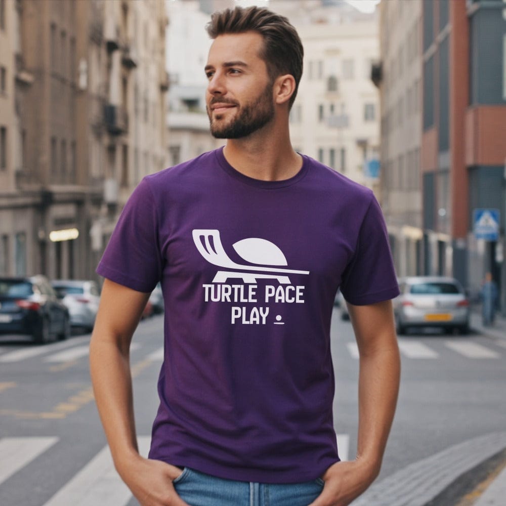 Turtle Pace Play Graphic Tee for Casual Fashion