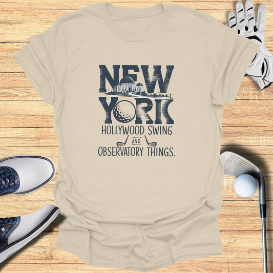 New York City T-Shirt - Funny Golf Tee by Swing Epic