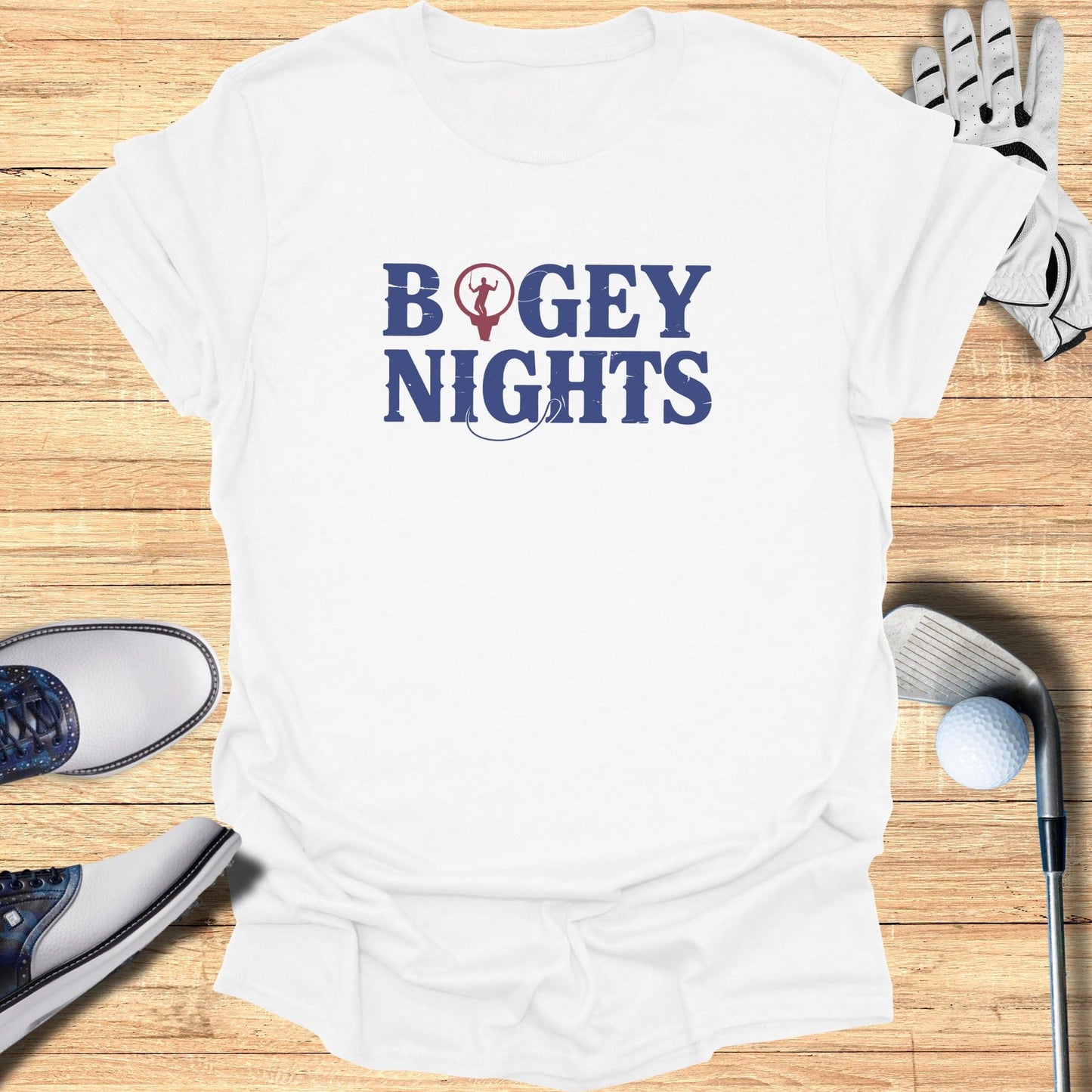 Bogey Nights T-Shirt - Funny Golf Tee by Swing Epic