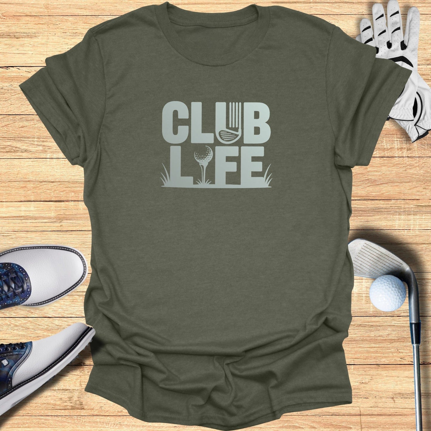 Club Life T-Shirt - Funny Golf Tee by Swing Epic