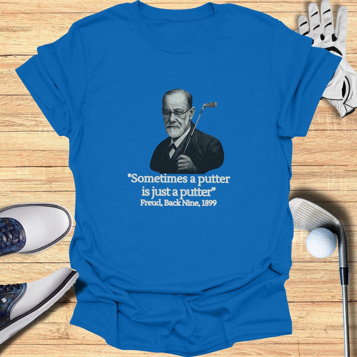 Sometimes A putter T-Shirt - Funny Golf Tee by Swing Epic