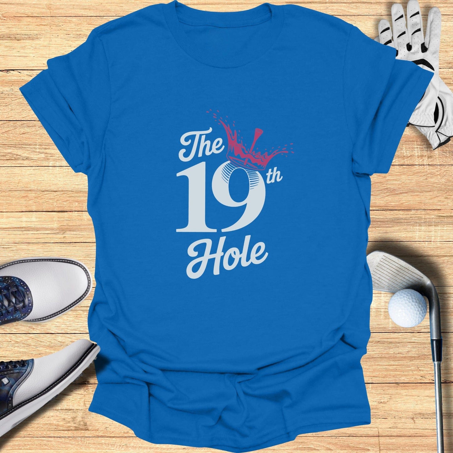 The 19th Hole T-Shirt - Funny Golf Tee by Swing Epic