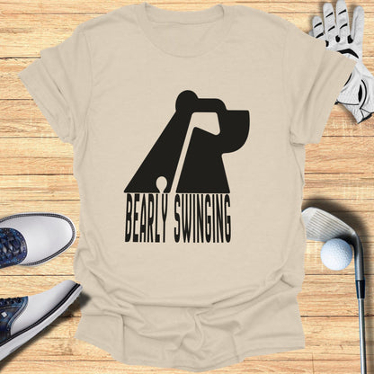Bearly Swinging Graphic Tee for Golf Lovers Shirt