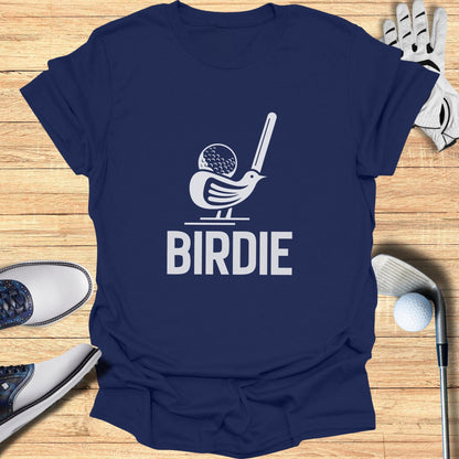Birdie Golf Themed Shirt Fun Sports Tee