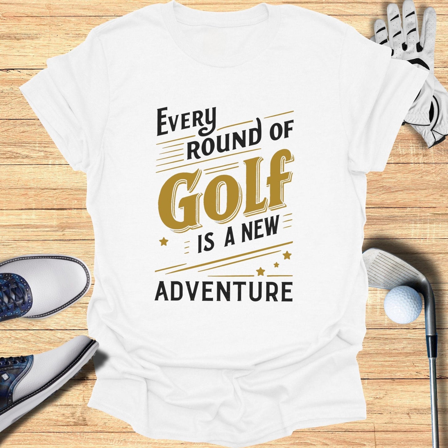 Every Round Of Golf T-Shirt - Funny Golf Tee by Swing Epic