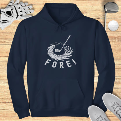 Golf Enthusiast FORE! Hooded Sweatshirt Product