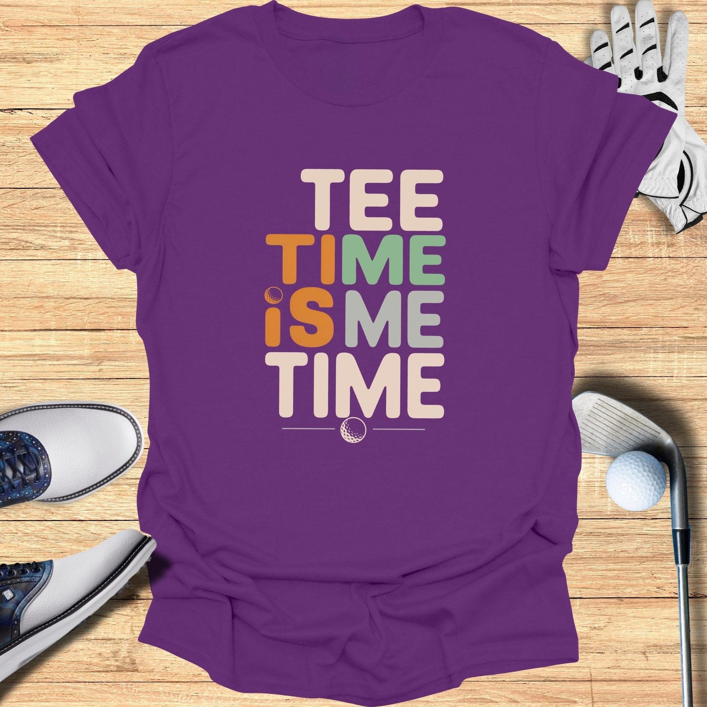 Tee Time Is Me Time T-Shirt - Funny Golf Tee by Swing Epic
