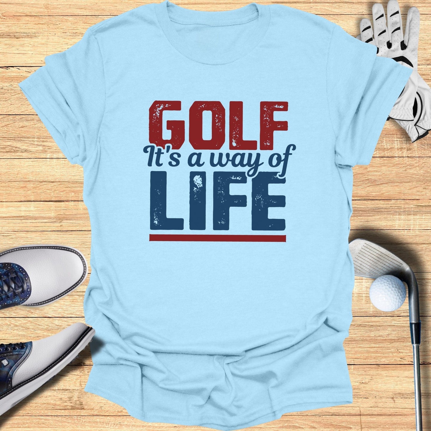 Golf It's a Way of Life T-Shirt - Funny Golf Tee by Swing Epic