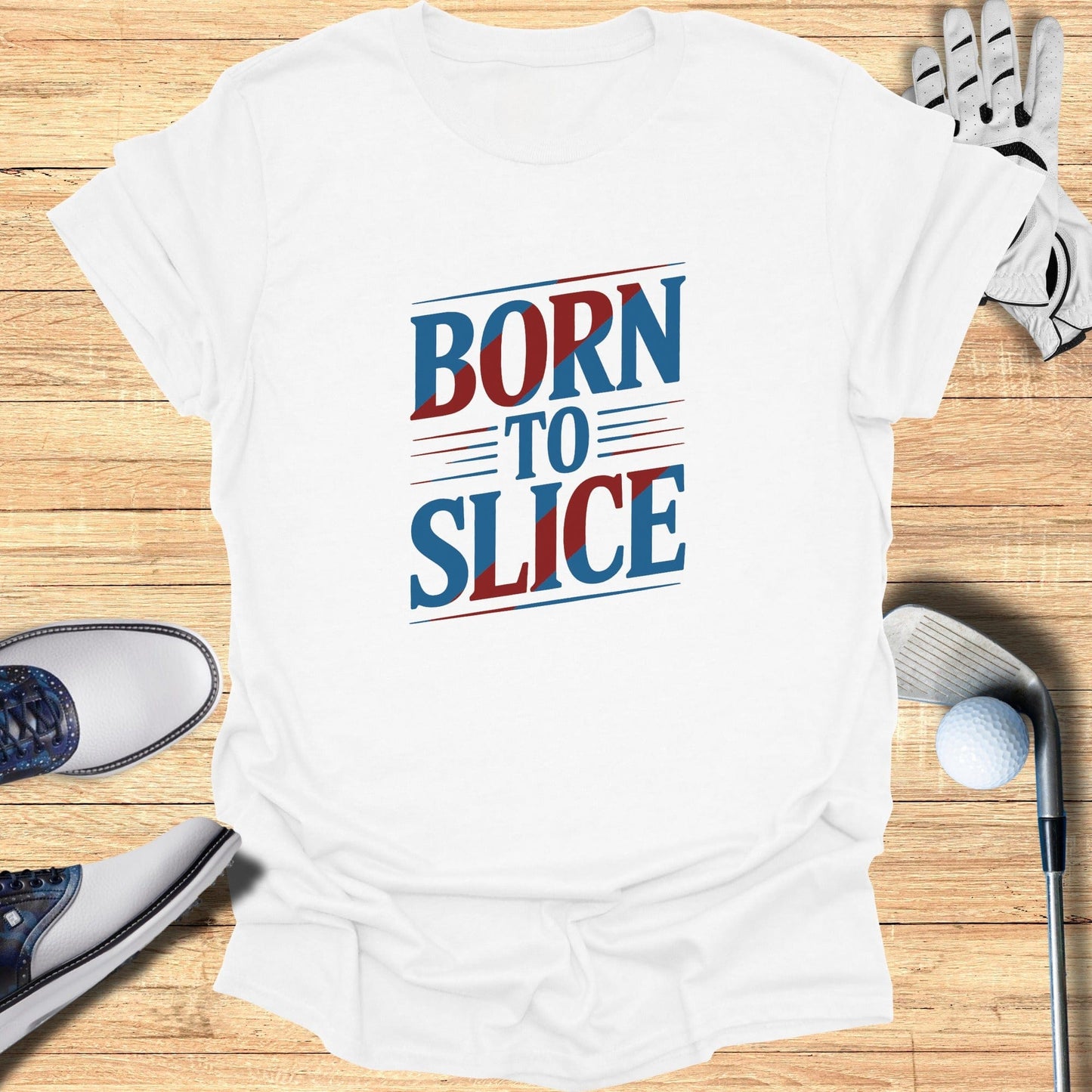Born To Slice T-Shirt - Funny Golf Tee by Swing Epic