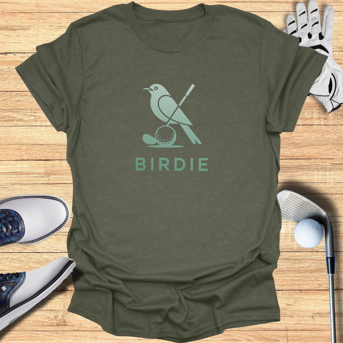 Birdie T-Shirt - Funny Golf Tee by Swing Epic