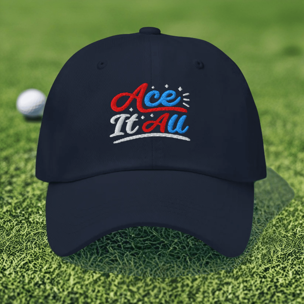 Ace It All Embroidered Golf Cap - Funny Golf Tee by Swing Epic