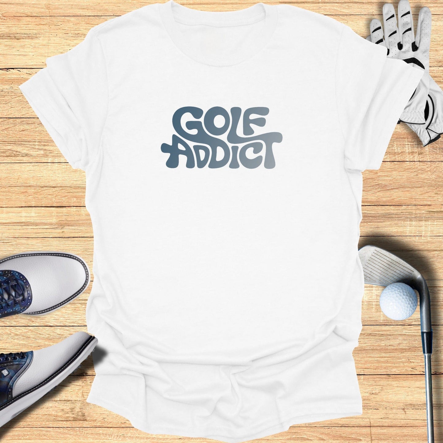 Golf Addict T-Shirt - Funny Golf Tee by Swing Epic