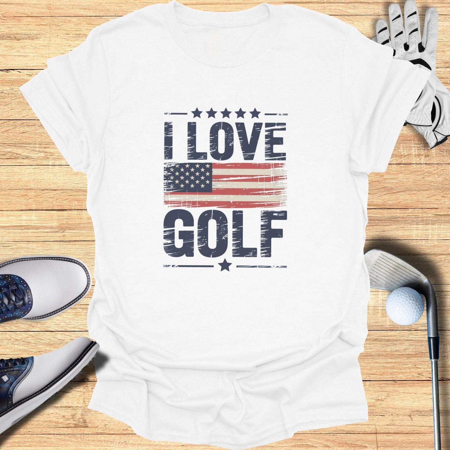 I Love Golf T-Shirt - Funny Golf Tee by Swing Epic