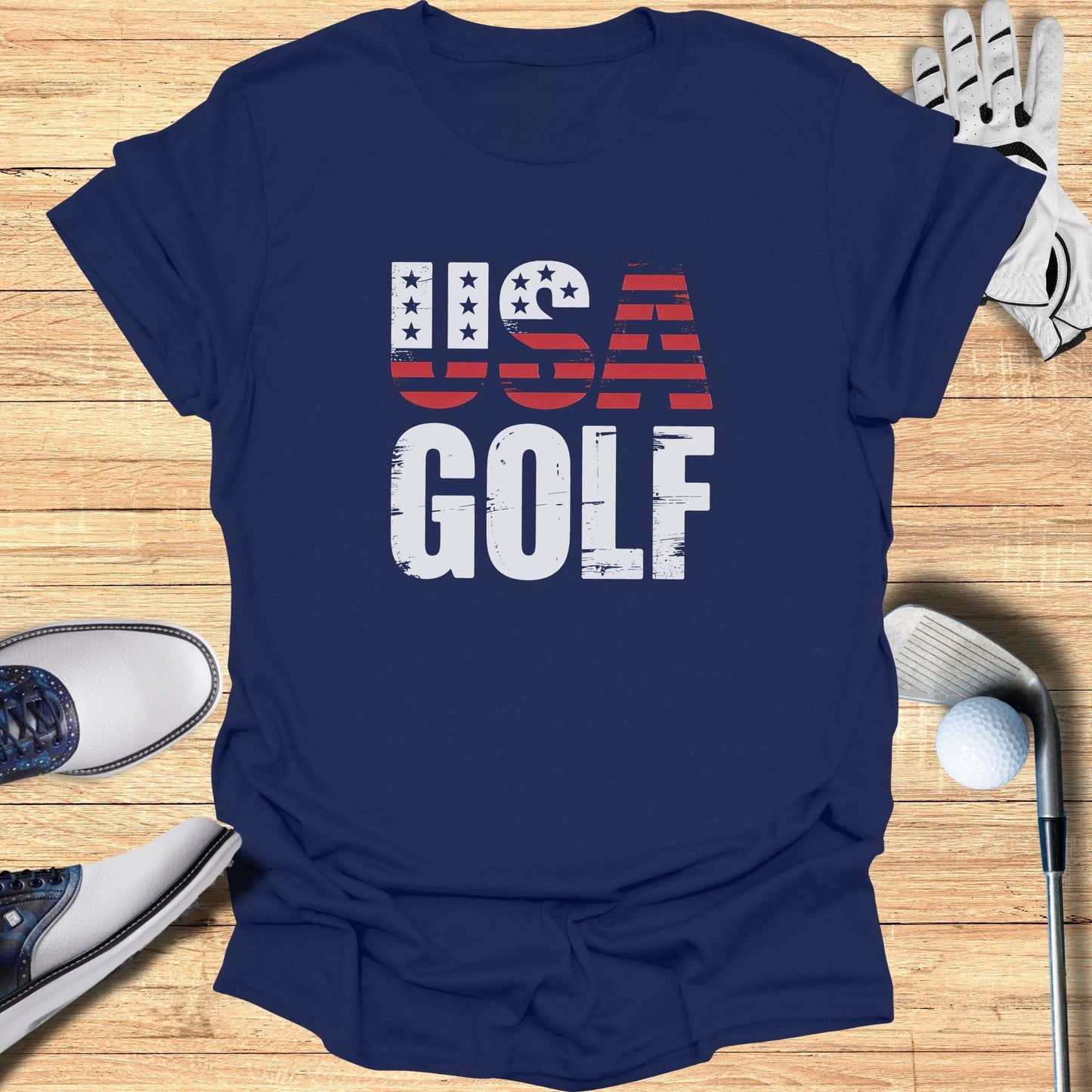 USA Golf T-Shirt - Funny Golf Tee by Swing Epic