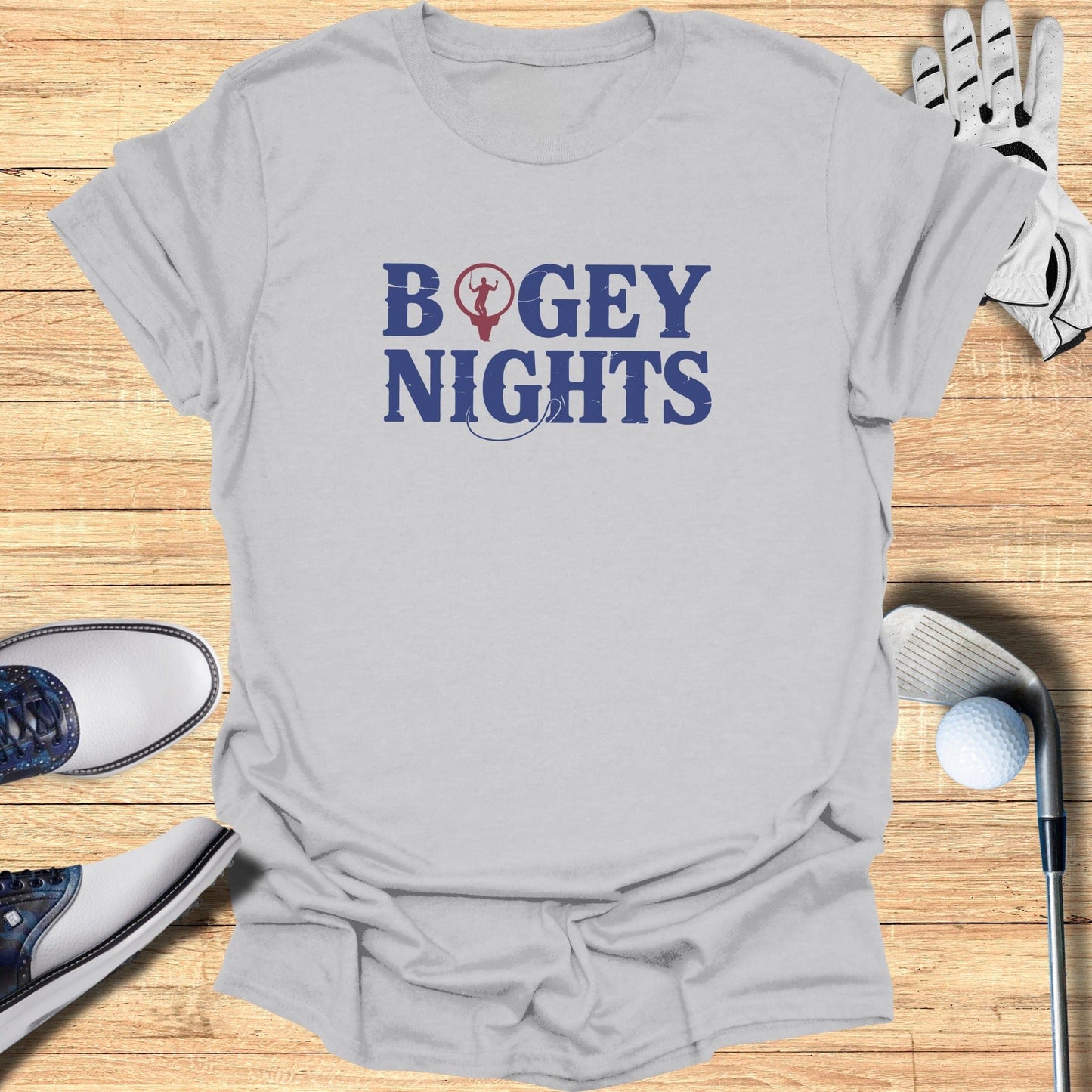 Bogey Nights T-Shirt - Funny Golf Tee by Swing Epic