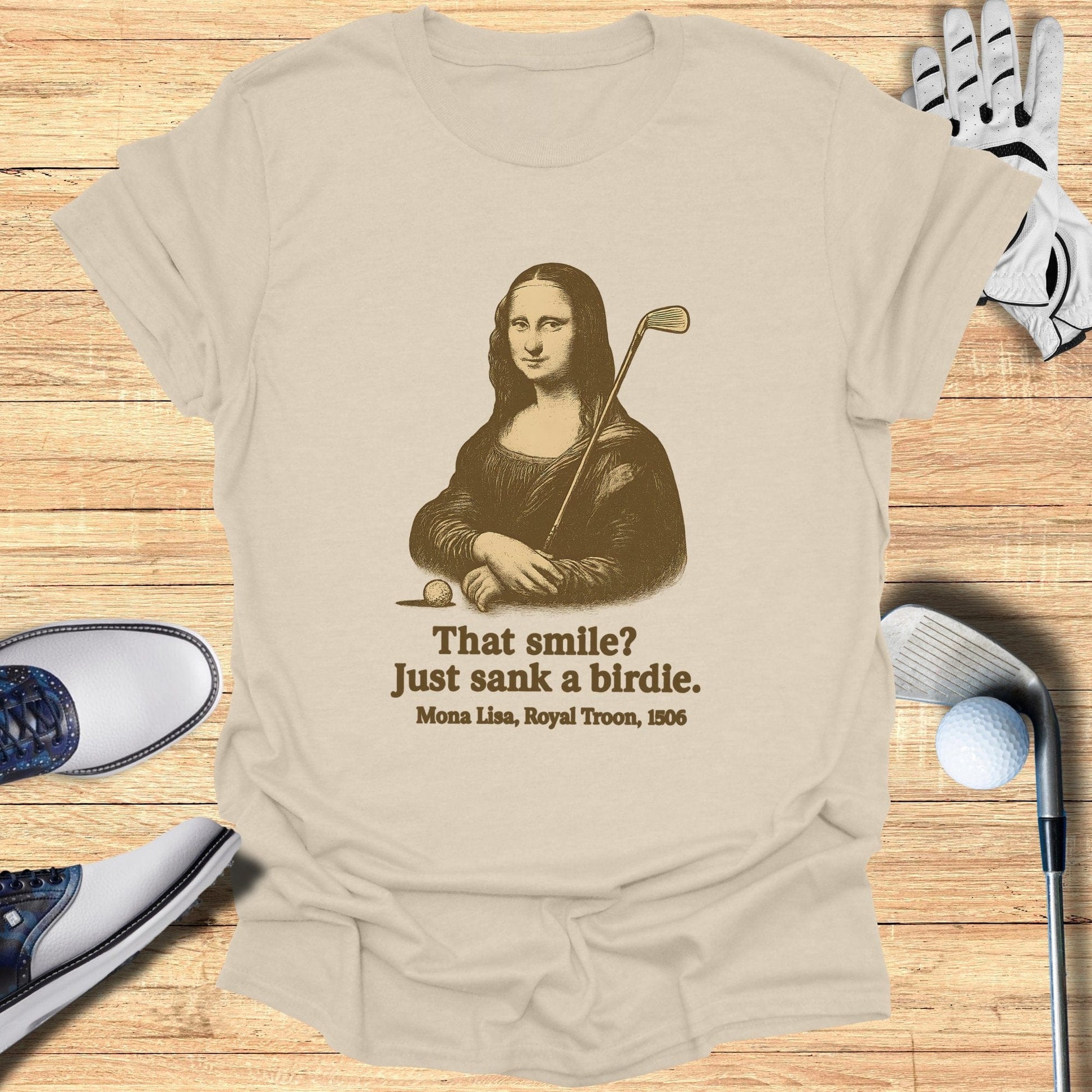That Smile Just Sank A Birdie T-Shirt - Funny Golf Tee by Swing Epic
