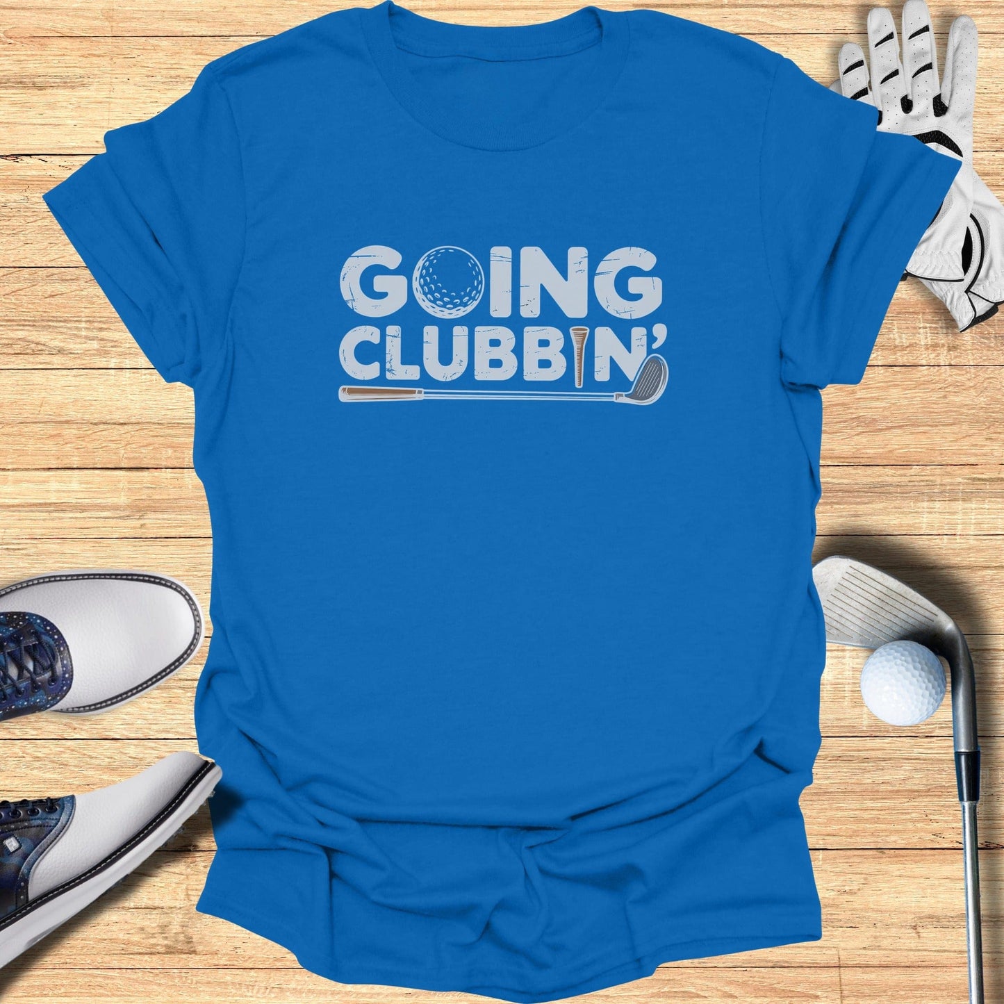 Going Clubbing T-Shirt - Funny Golf Tee by Swing Epic