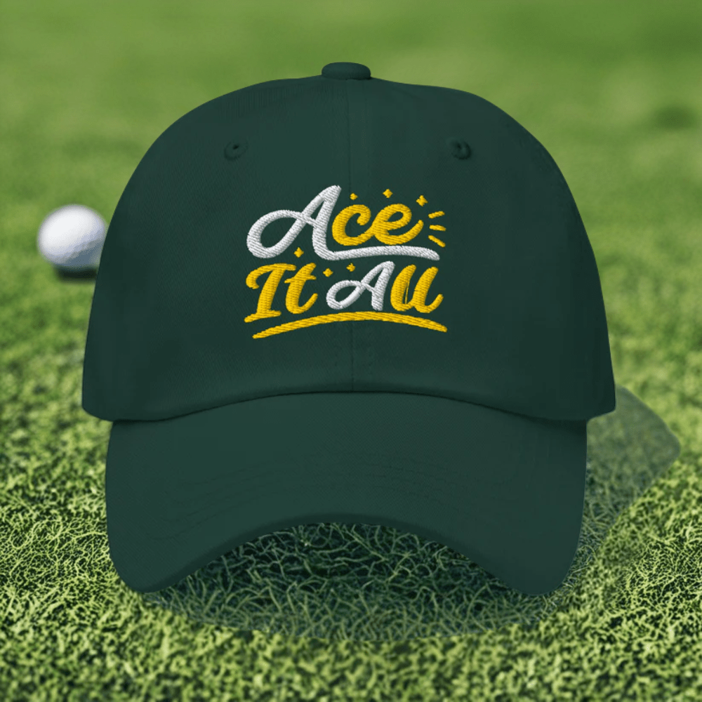 Ace It All Fun Embroidered Golf Cap - Funny Golf Tee by Swing Epic