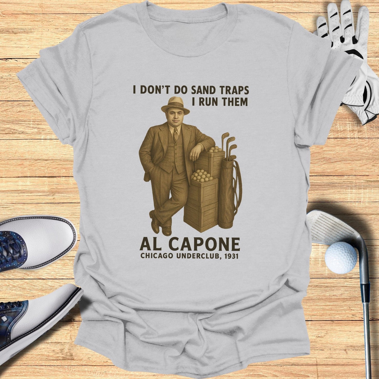 I Don't Do Sand Traps T-Shirt - Funny Golf Tee by Swing Epic