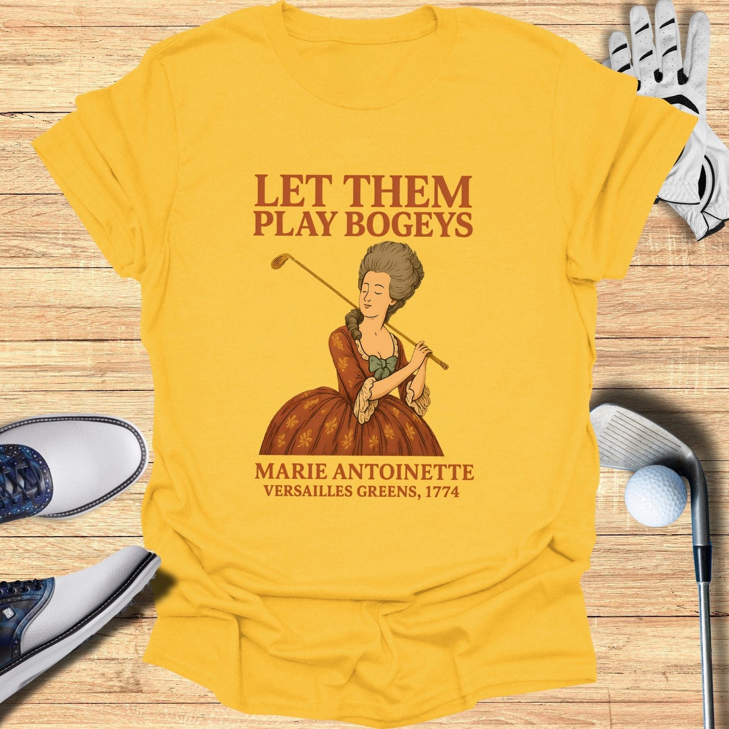 Let Them Play Bogeys T-Shirt - Funny Golf Tee by Swing Epic