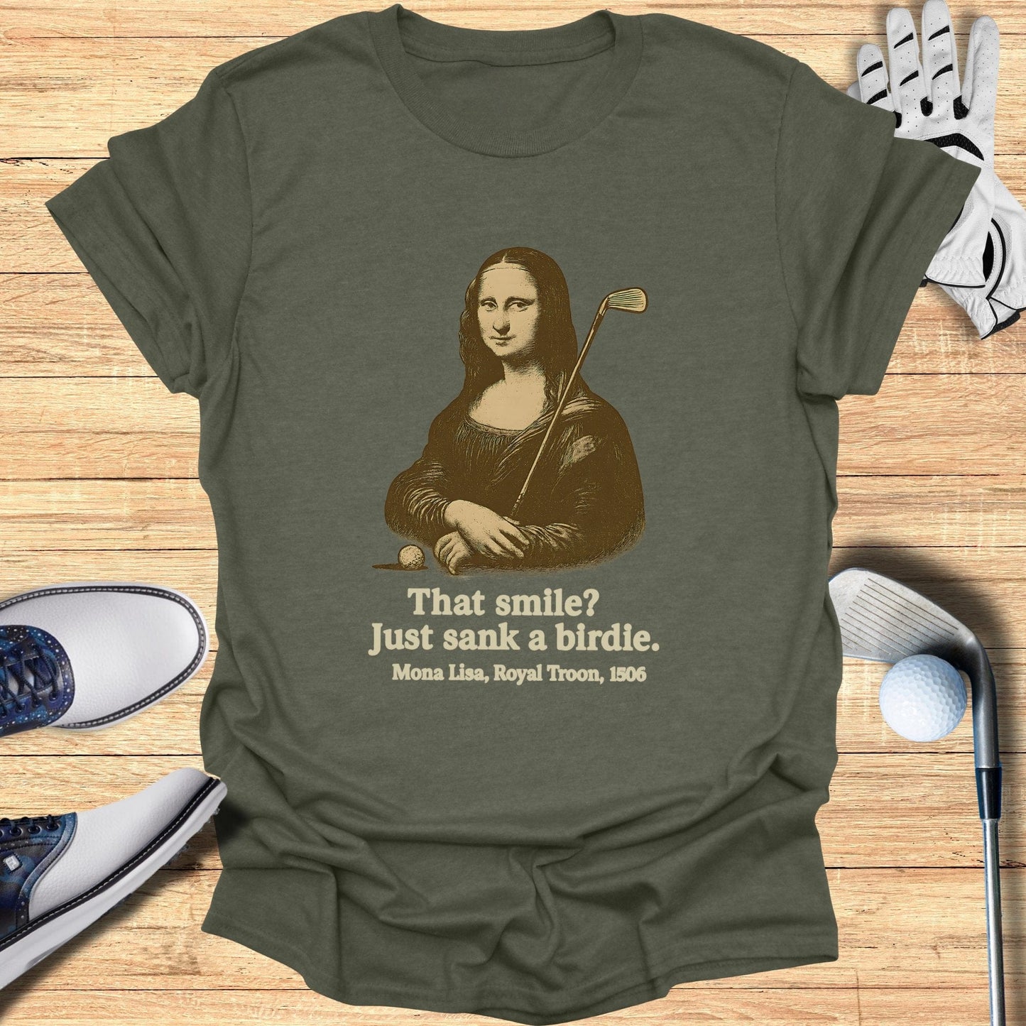 That Smile Just Sank A Birdie T-Shirt - Funny Golf Tee by Swing Epic