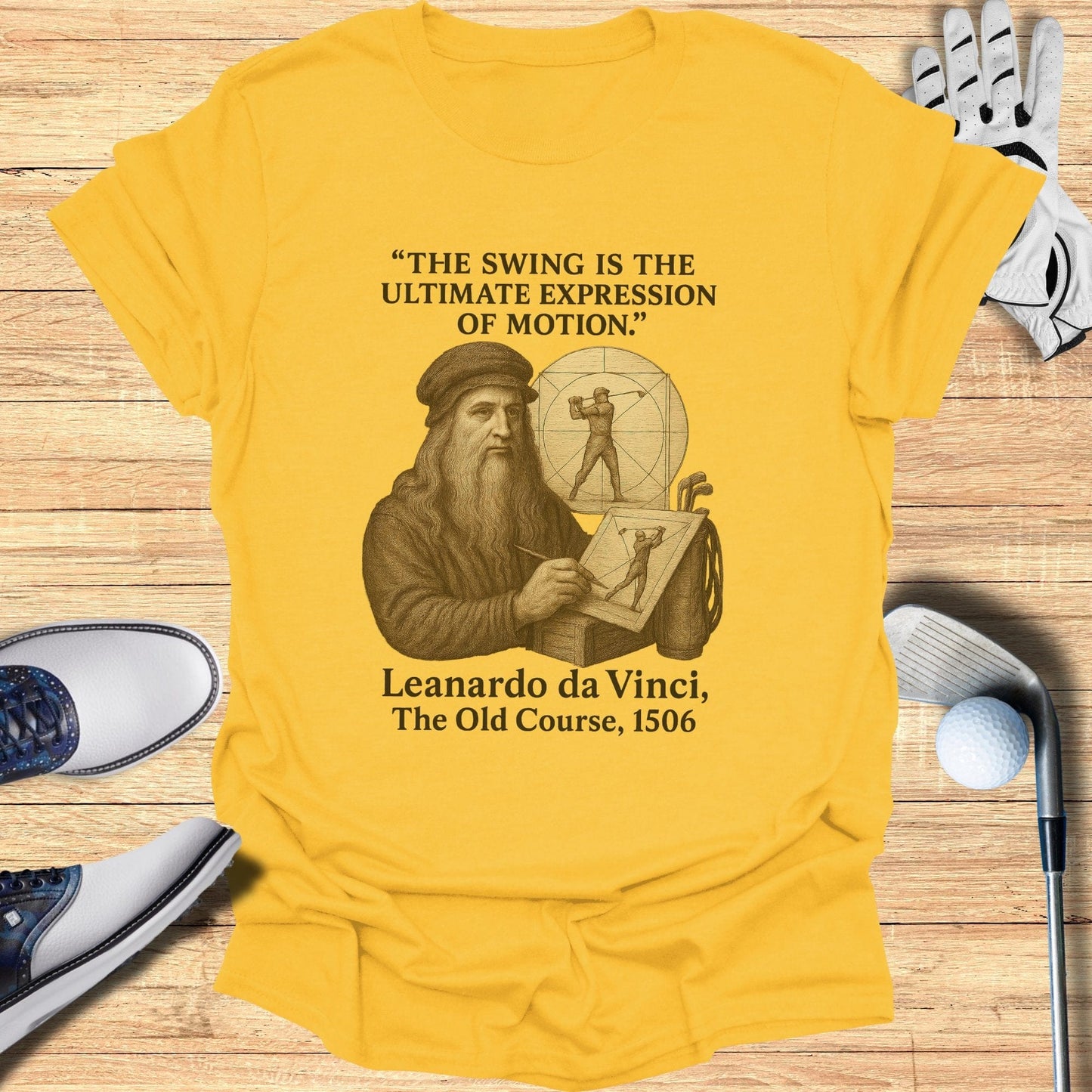 The Swing Is The Ultimate Expression T-Shirt - Funny Golf Tee by Swing Epic