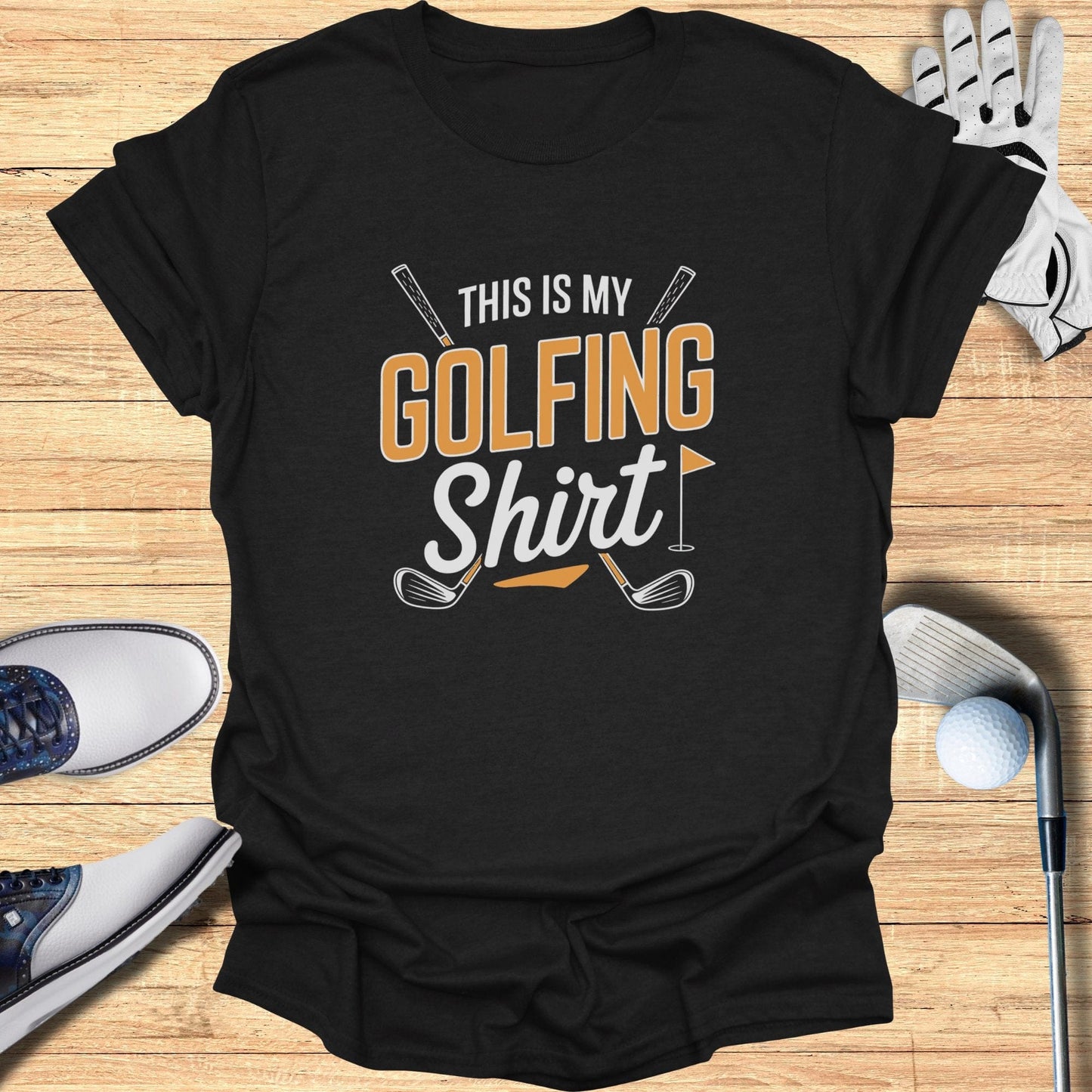 This Is My Golfing Shirt T-Shirt - Funny Golf Tee by Swing Epic
