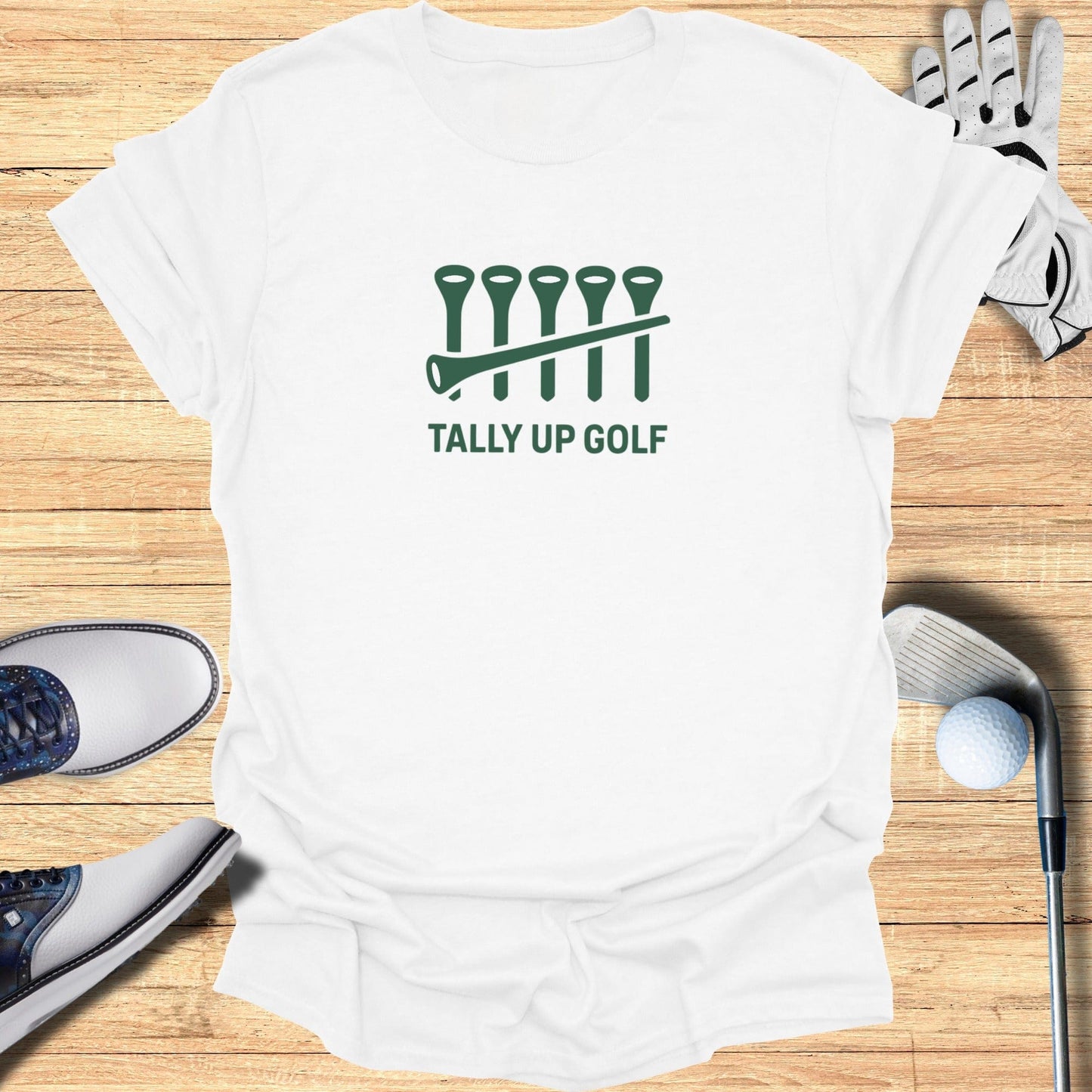 Tally Up Golf T-Shirt - Funny Golf Tee by Swing Epic