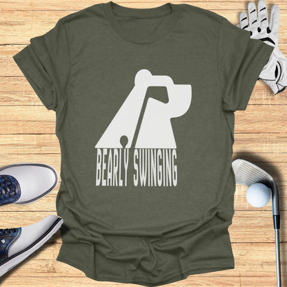 Bearly Swinging Graphic Tee for Golf Enthusiasts