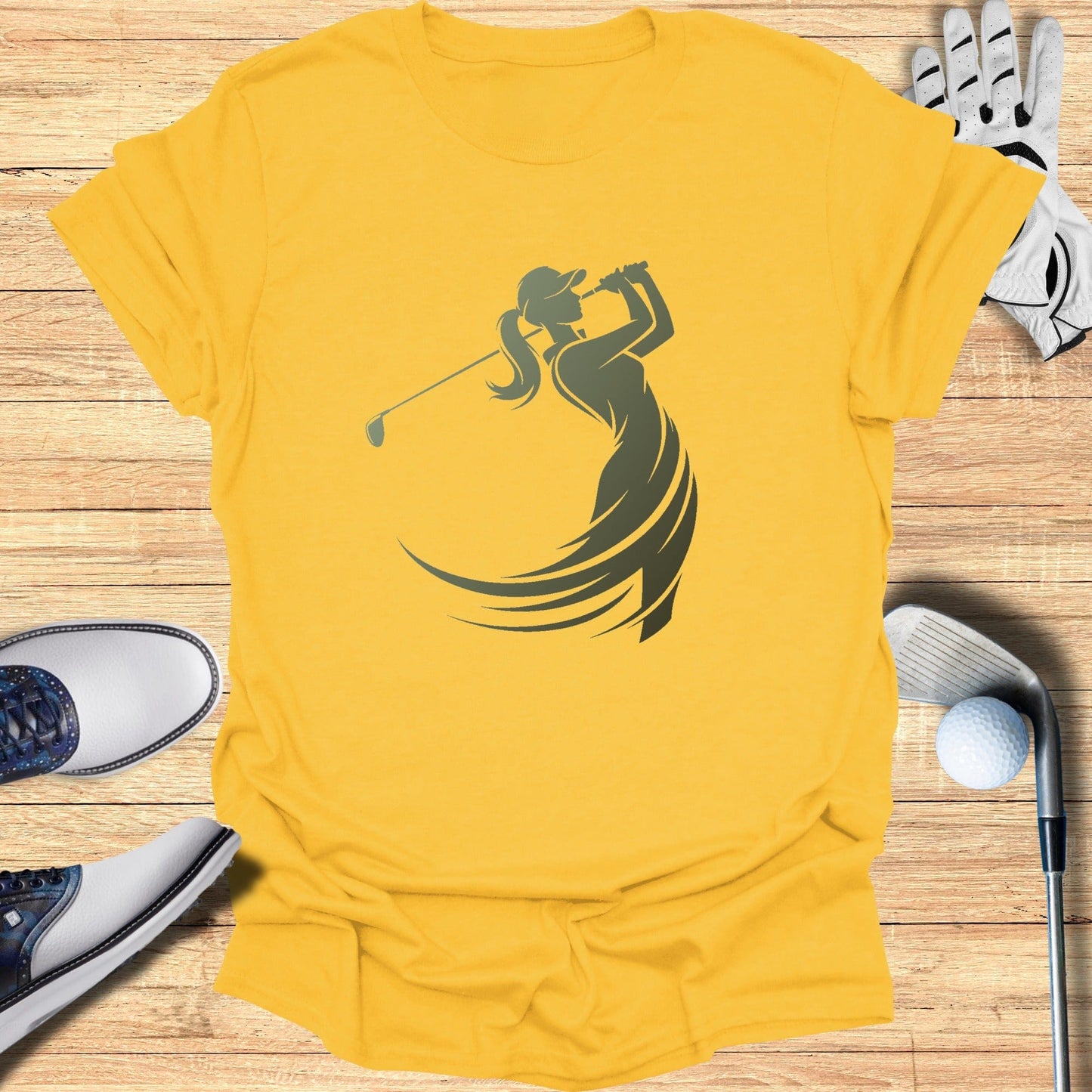Swing Like a Woman T-Shirt - Funny Golf Tee by Swing Epic